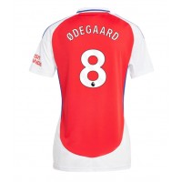 Dámy Fotbalový dres Arsenal Martin Odegaard #8 2024-25 Domácí Krátký Rukáv